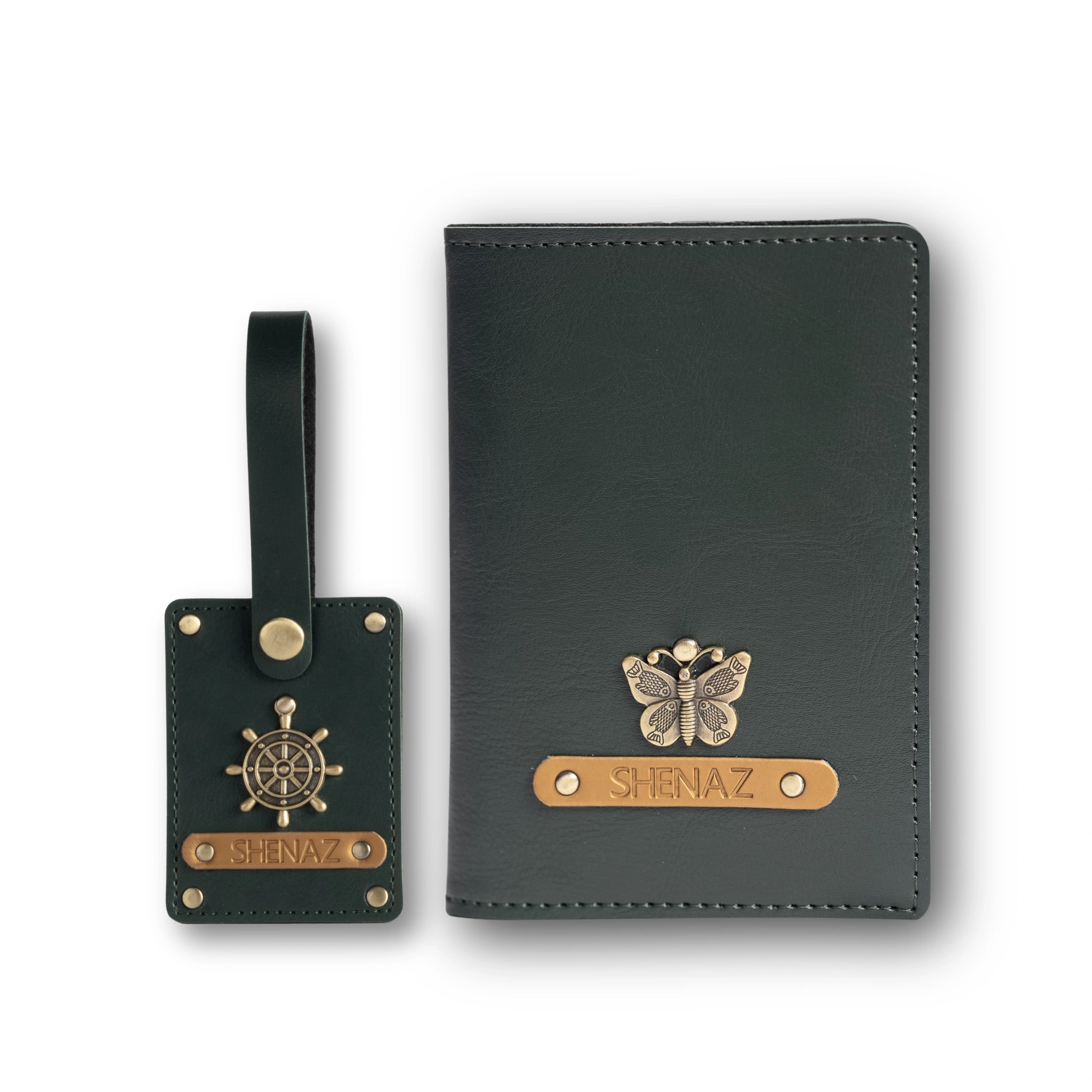 Personalized Passport Cover and Luggage Tag